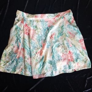 Cute Floral Gap Skirt with Pockets